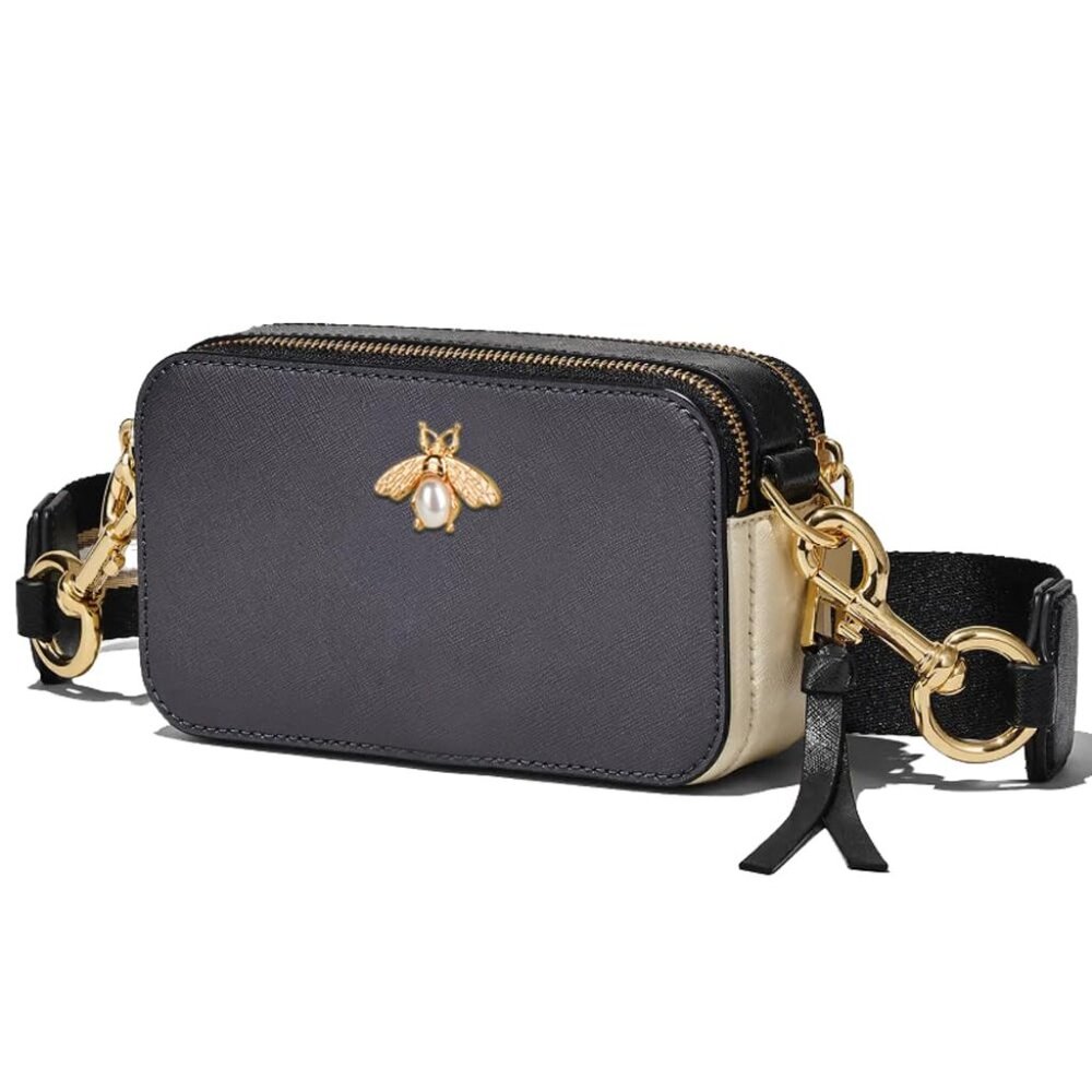 Trendy Camera Crossbody Bag Leather Shoulder Clutch Chic Y2K Minimal